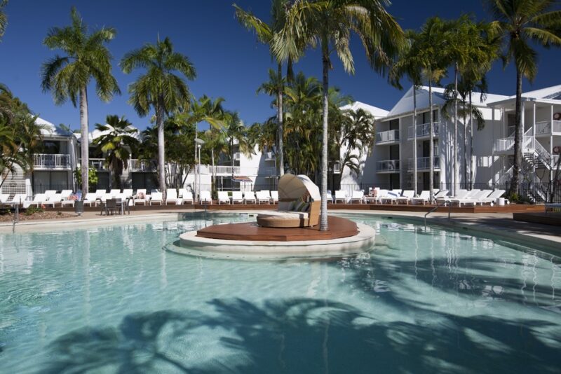Best Family Friendly Accommodation at Oaks Resort Port Douglas Pool and Cabana
